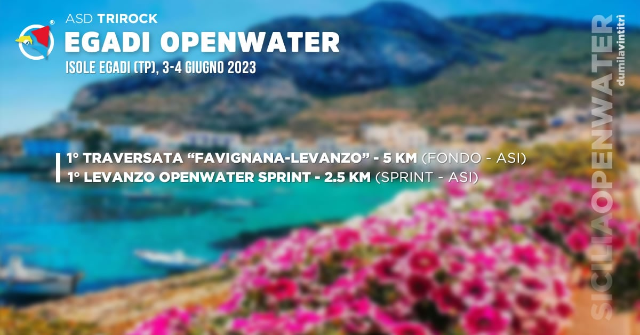 Al via sabato “Egadi Openwater 2023”, gara internazionale di nuoto. Modica: “Importante occasione di promozione per le nostre Isole”